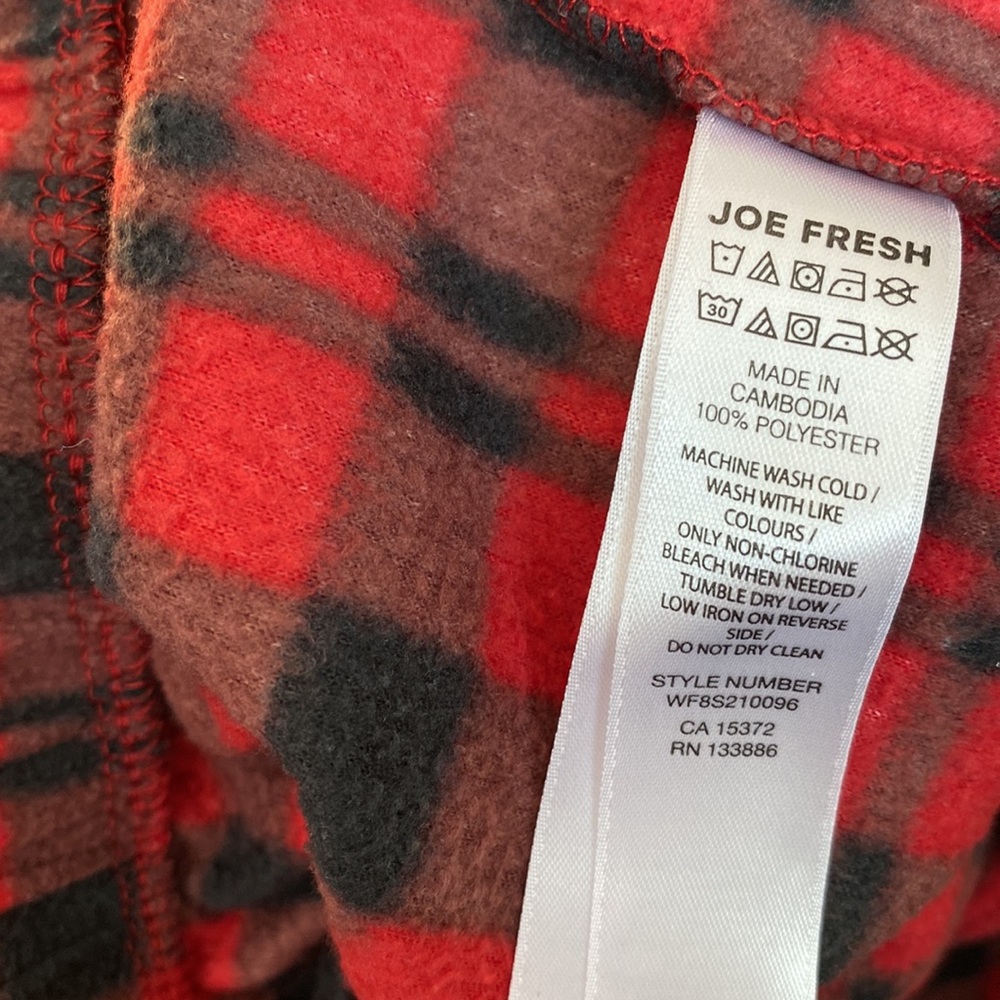 [M] Joe Fresh Striped Pyjama Bottoms | Red/Brown/Black - Picture 4 of 5